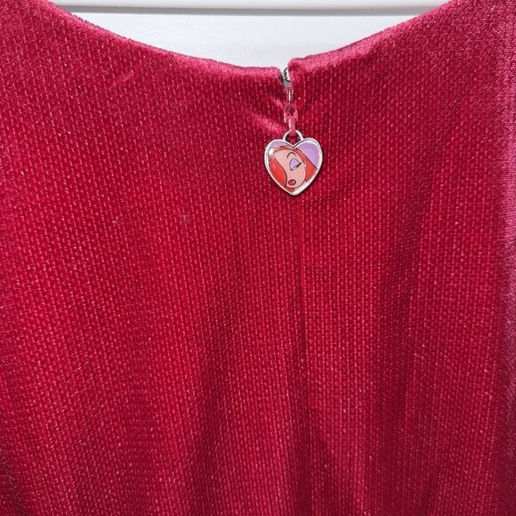 Disney Parks Dress Shop Jessica Rabbit Cosplay Costume 3X Who Framed Roger Red - Picture 6 of 6